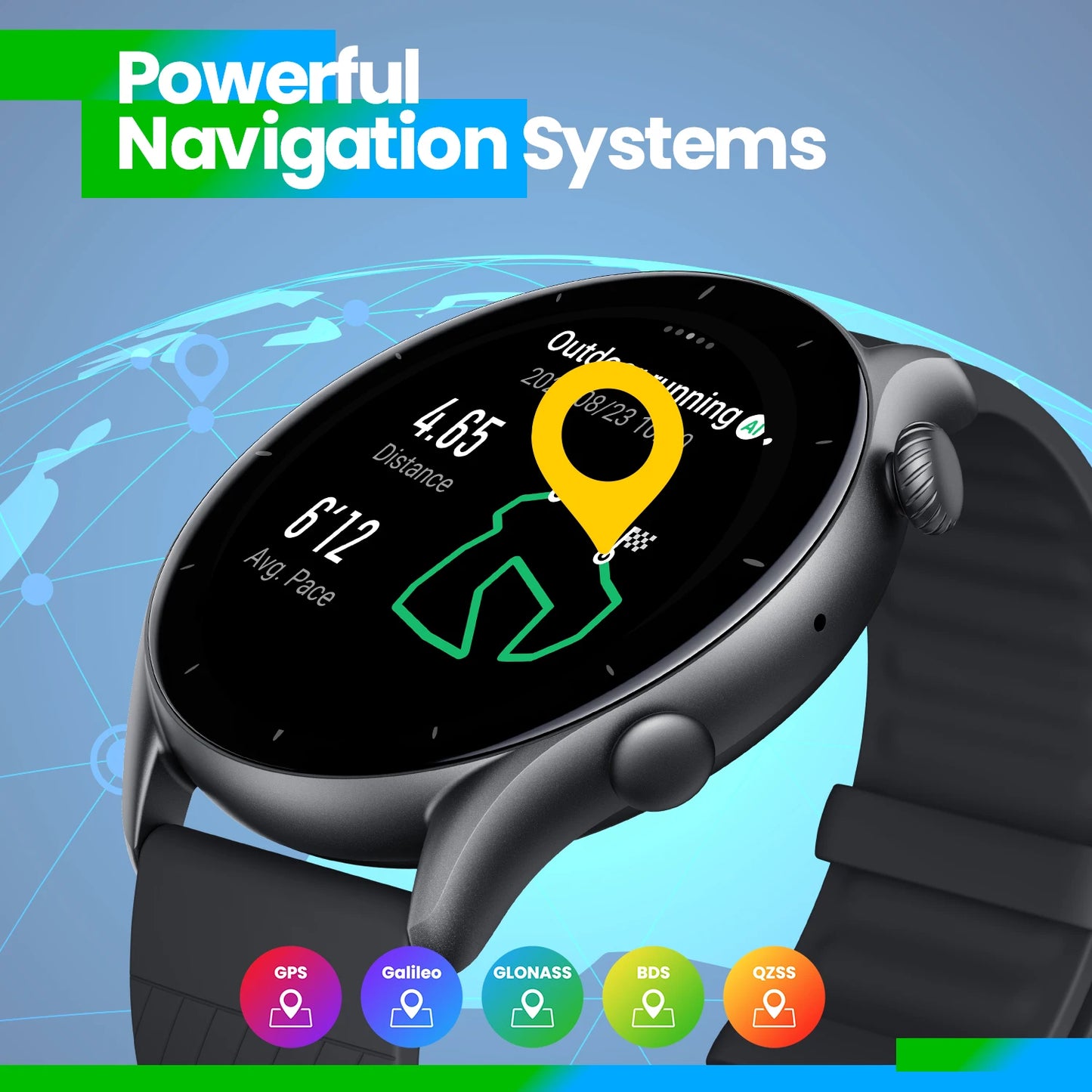 Amazfit-Smartwatch GTR 3 para Android e IOS
