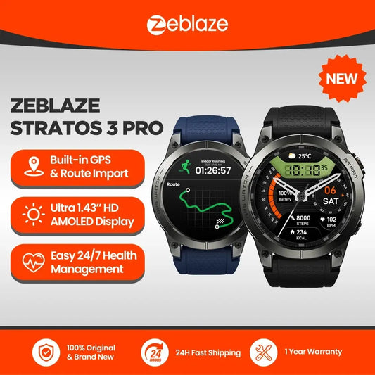 Smartwatch zeblaze stratos 3 pro